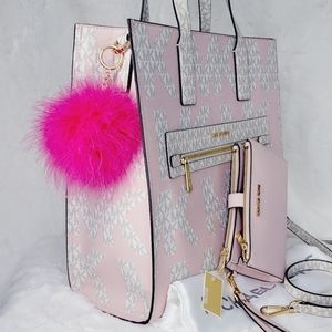 MICHAEL KORS 3P SET Bag Wallet Pom NWT